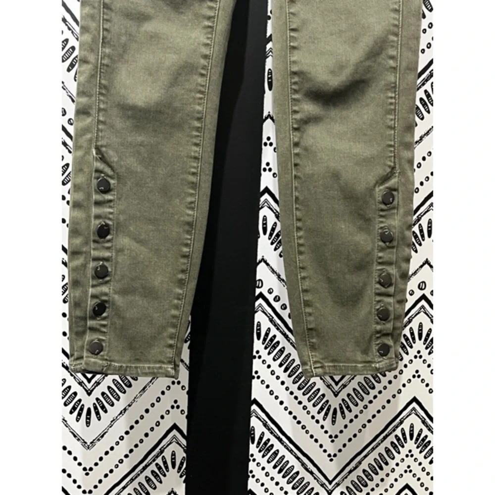 J Brand Suvi Button Ankle Skinny Jeans in Jungle Size 27 - Picture 4 of 11